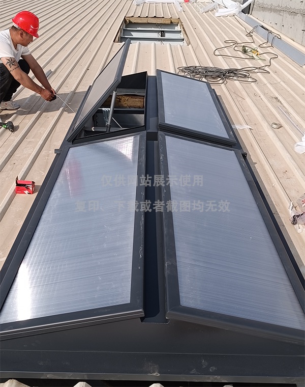 兰州王老吉生产车间福海排烟天窗