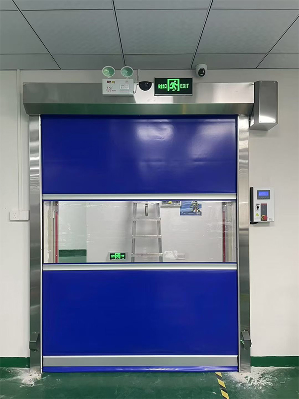 福海快速福海卷帘门在冷链物流仓储区的应用实践